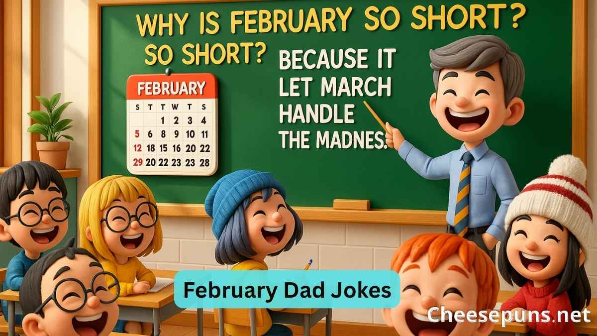 February dad jokes