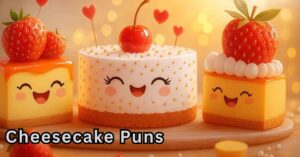 Cheesecake Puns