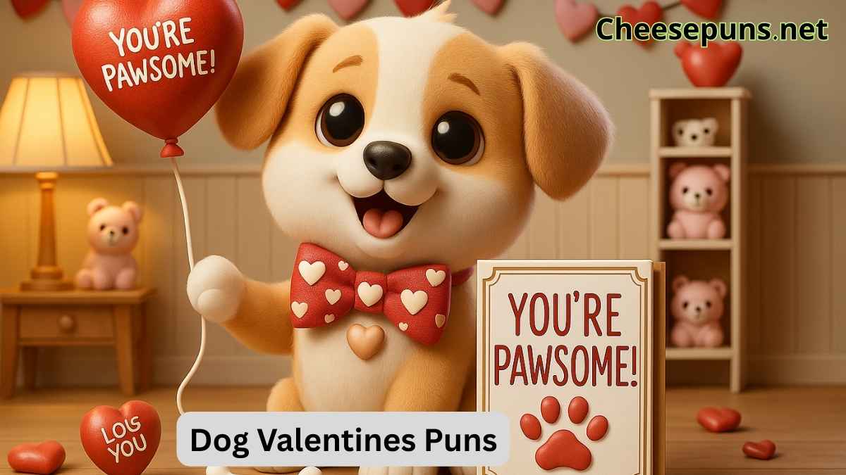 Dog Valentines Puns
