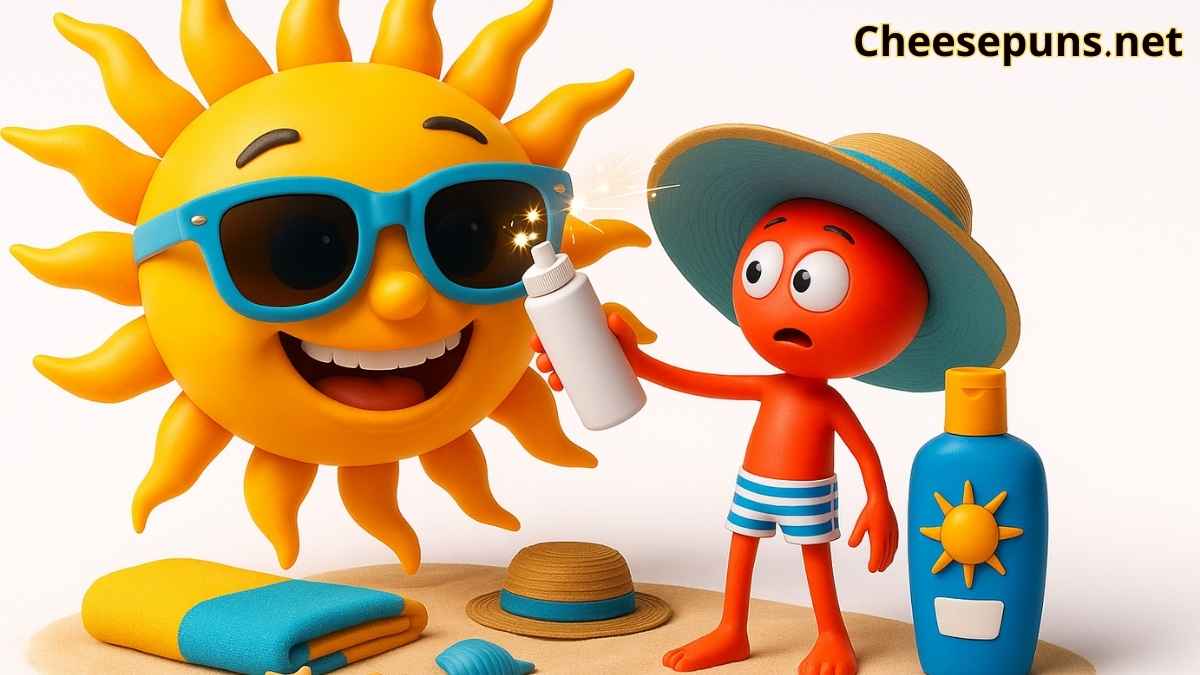 Sunburn jokes